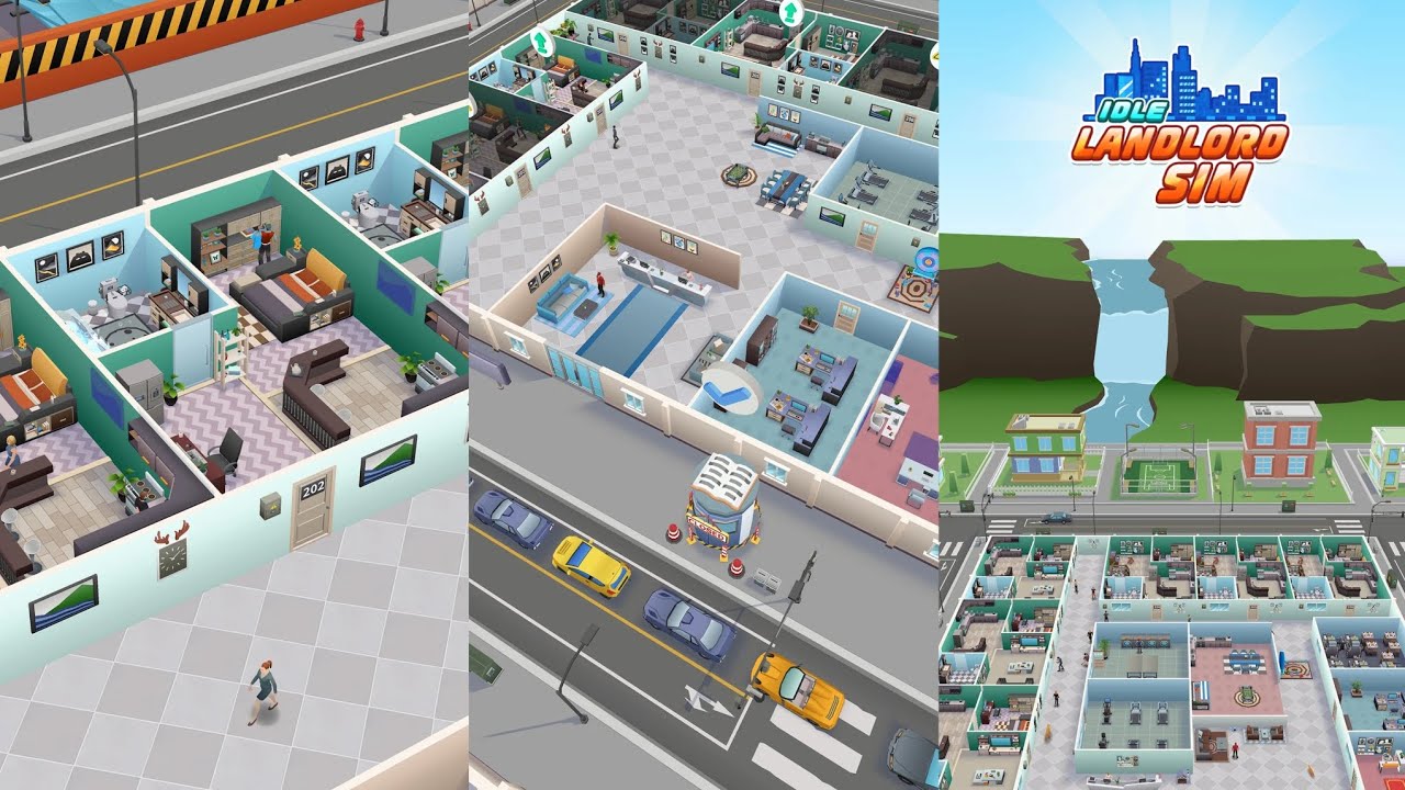 Idle Landlord Sim - Part 1 Gameplay
