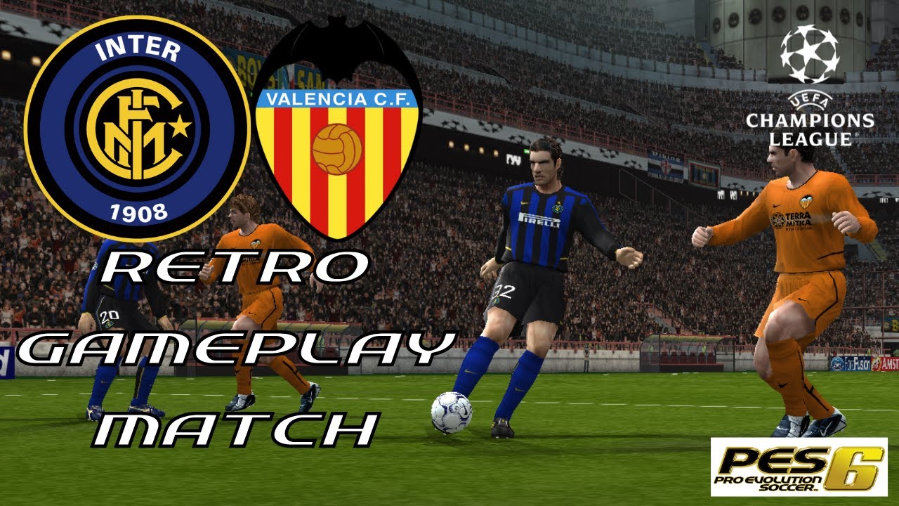 PES 6 Retro Match Remake - Uefa Champions League 2002/2003 - Inter vs Valencia
