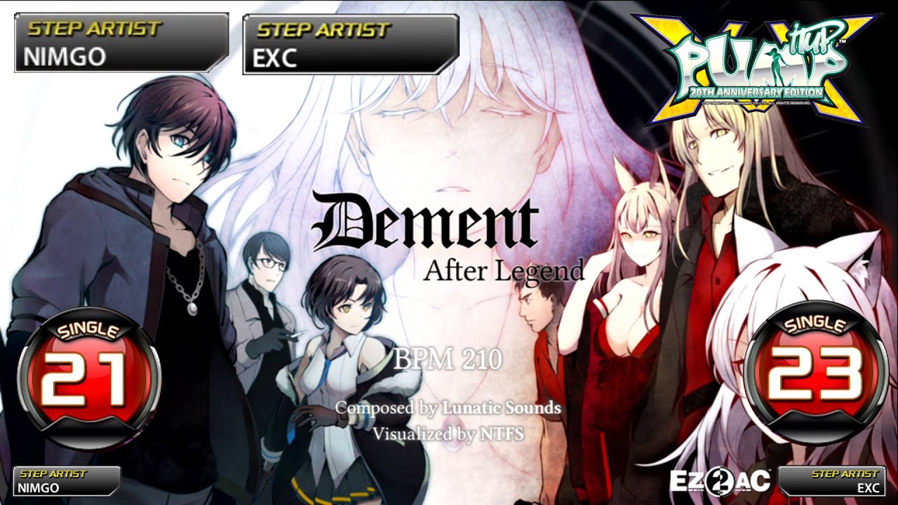 [PUMP IT UP XX] Dement ~After Legend~ S21 & S23(S21 Update for 2.04) | PIU XX 2.04 Update