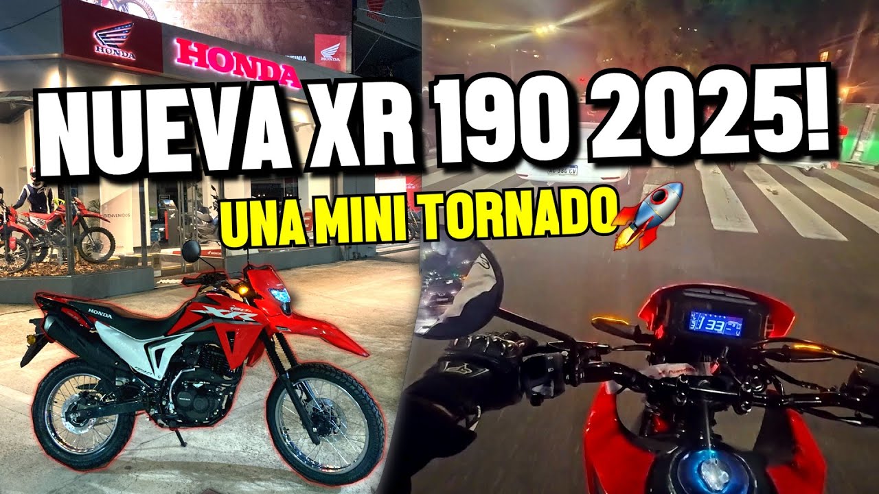 BIENVENIDA HONDA XR 190 2.0🚀 VARIOS CAMBIOS! (MODELO 2025)🤩