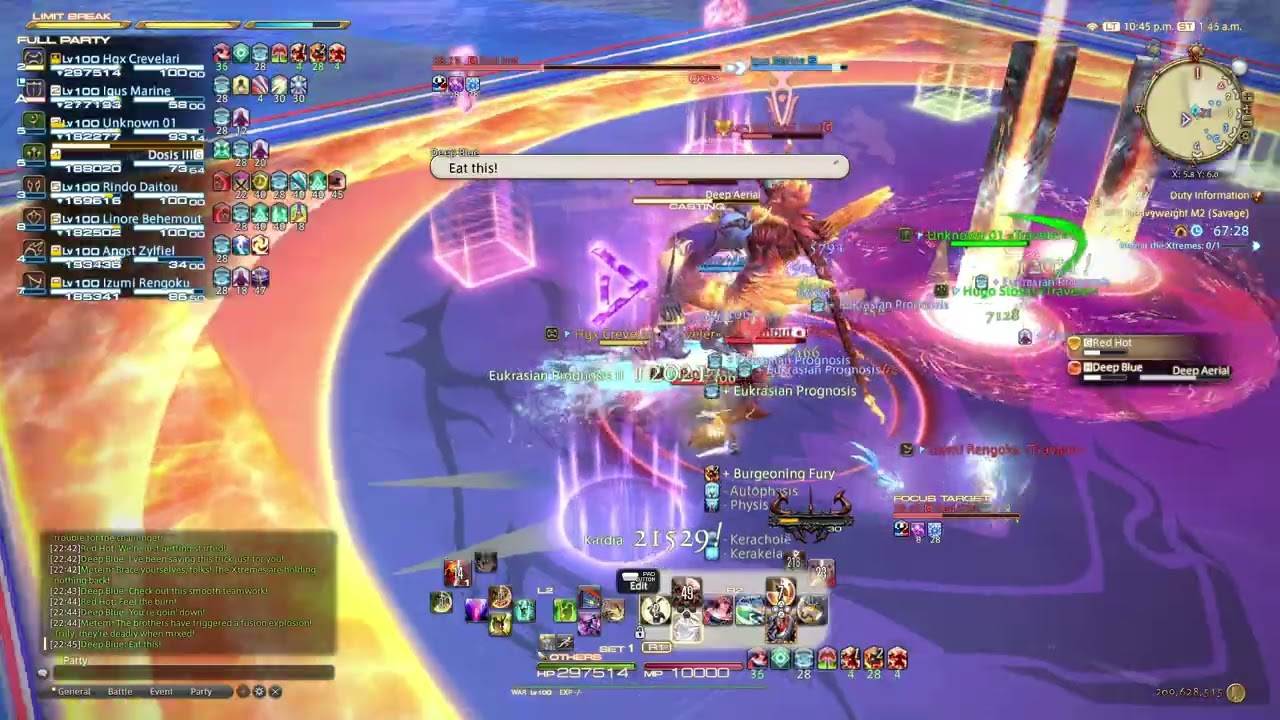 FFXIV M10S WAR Clear