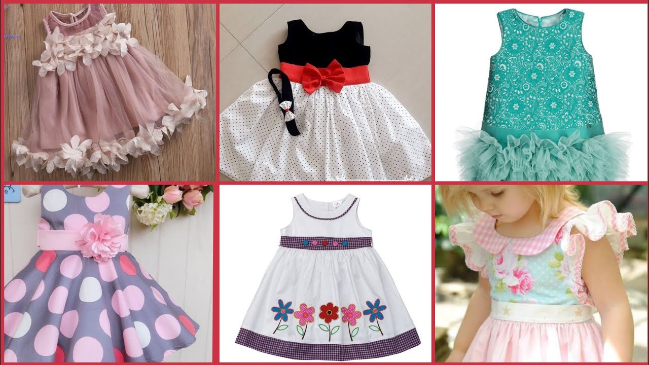 Beautiful Creative Baby Girls Frocks Designs Summer Collection
