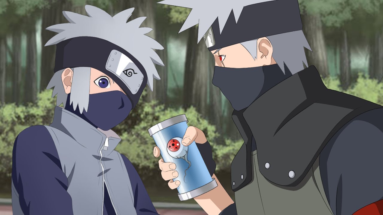 Kakashi Introduces His Son and Gives Him a SHARINGAN and tells him story of Obito!
