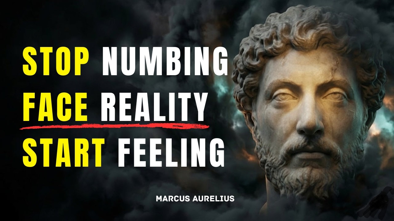 The Stoic Way to Face Reality. Stop Numbing. Start Feeling.  | STOICISM