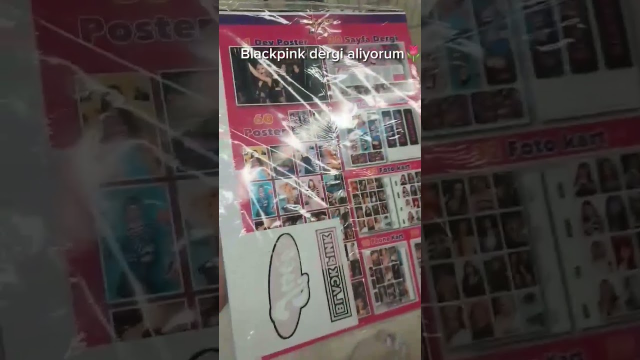 Blackpink dergi alıyorum #itzy #midzy