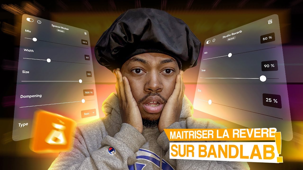 Faire un son sur téléphone avec(BandLab): configurer la reverb  : mixage , autotune + astuces