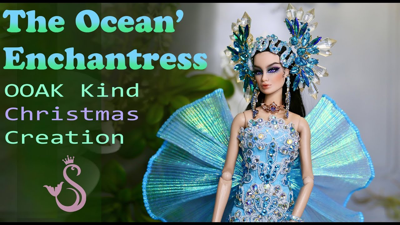 Ocean Enchantress: A Custom Doll Transformation for Christmas  - Custom doll  - SangBupBe