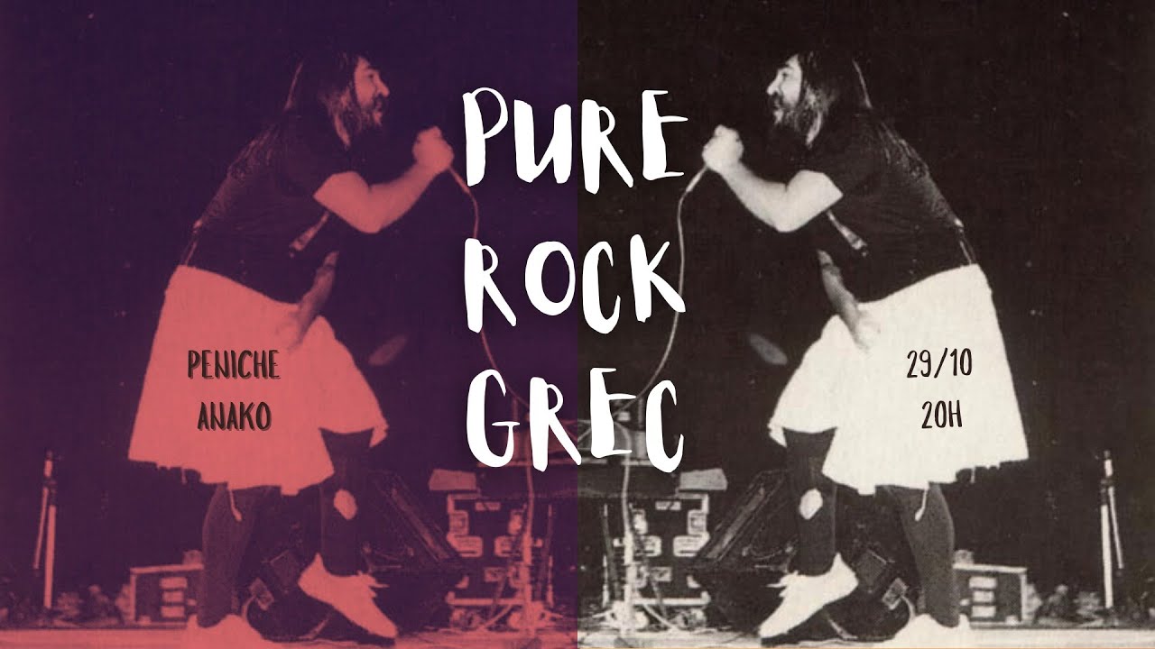 Pure Rock Grec à la péniche Anako le 29 octobre