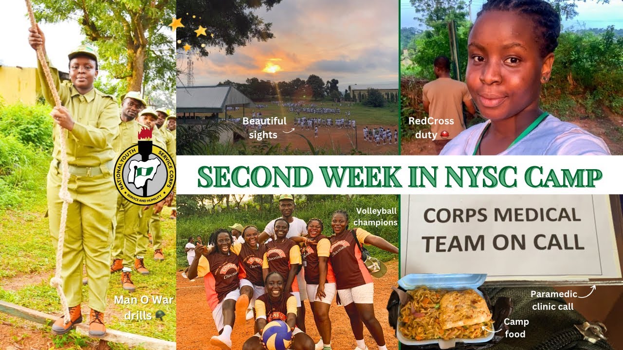 My Unfiltered NYSC Camp Experience || Second week in camp vlog