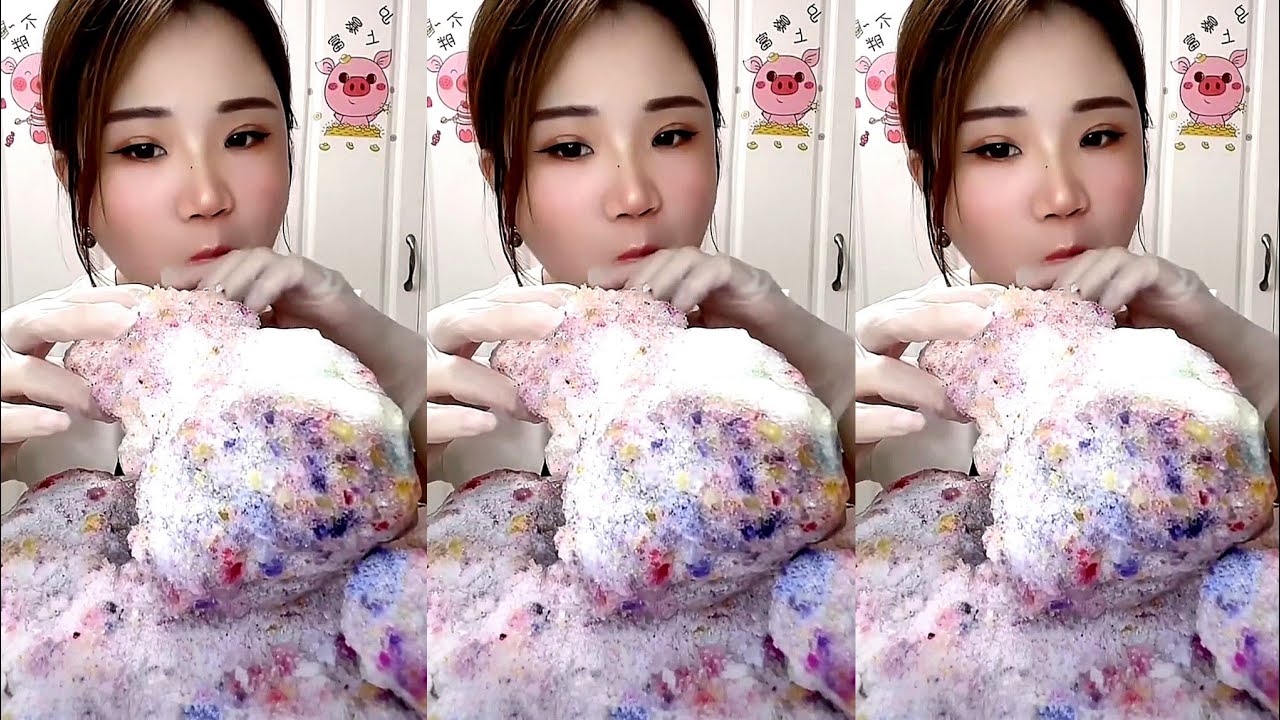 ASMR SHAVED ICE EATING YY