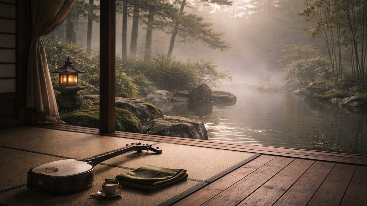 Shamisen Focus – Japanese Traditional Calm