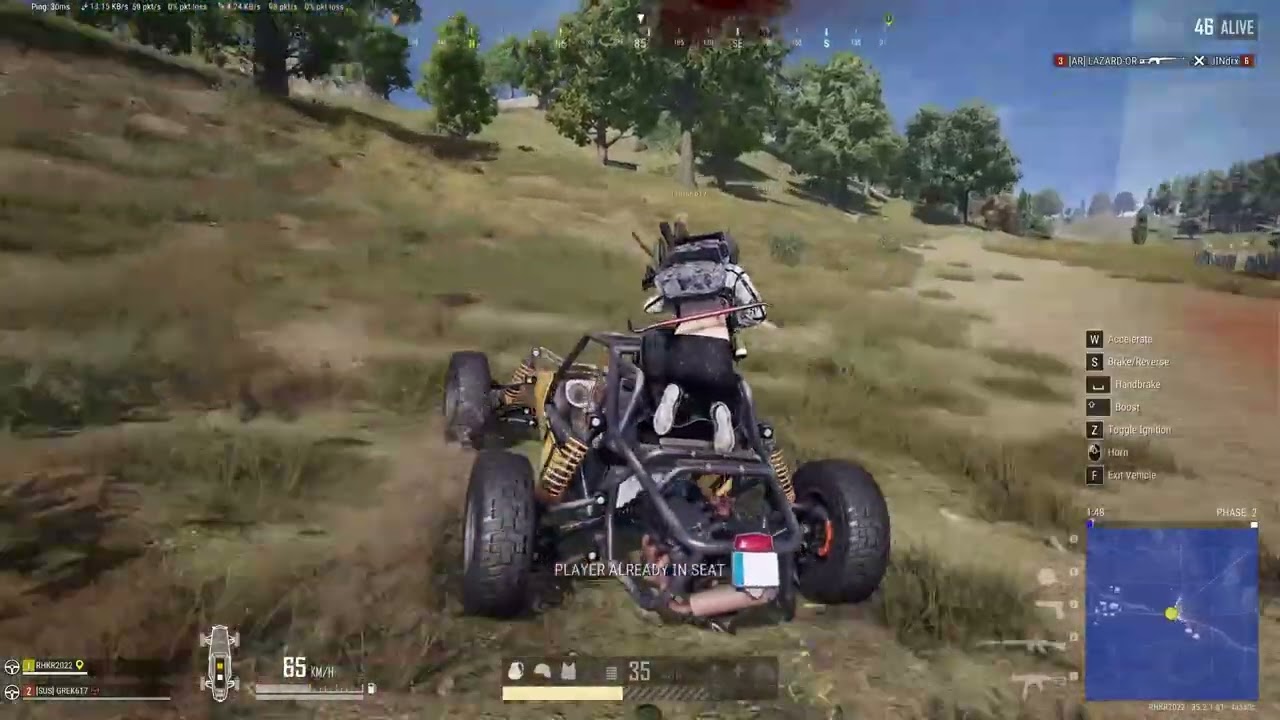 26-021-1322-PUBG-ERANGEL-2 Men Squad Top 3 Kill 3 Assist 3 (A Killer)