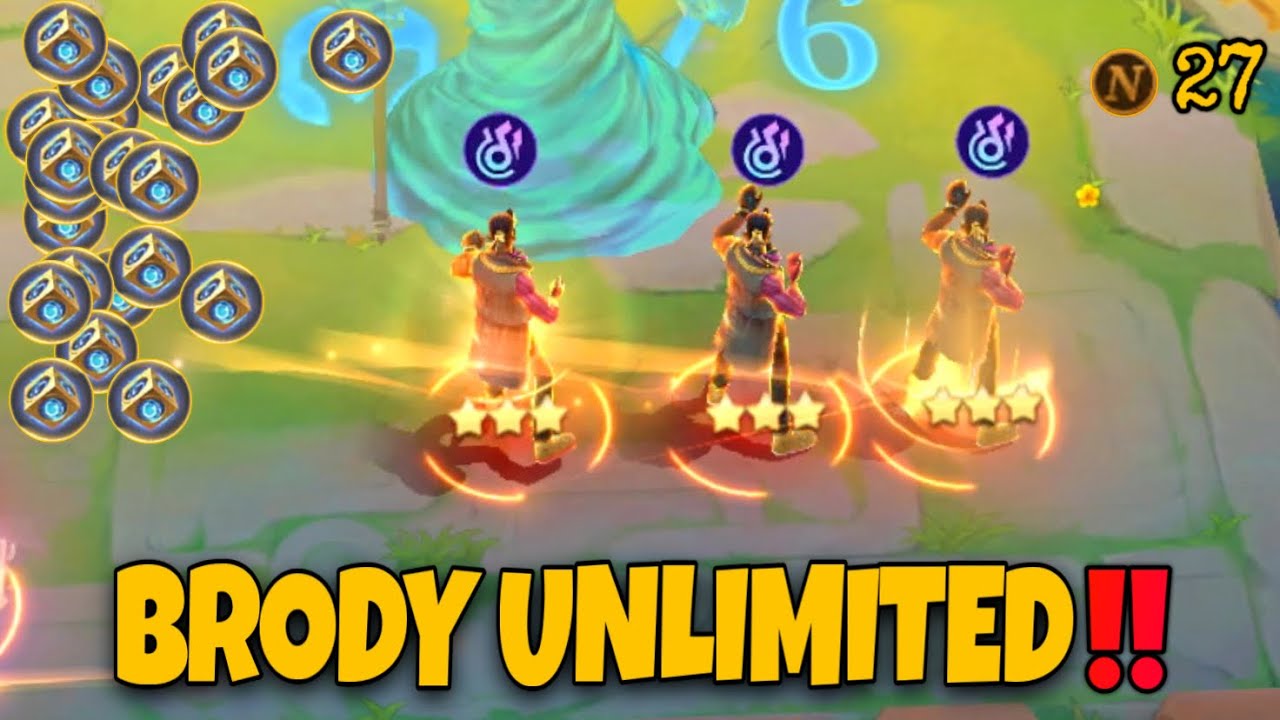 26 CLONE !! BRODY 3* 3STAR PERFECT GAMEPLAY || AUSTUS SKILL 2 ‼️ Magic chess