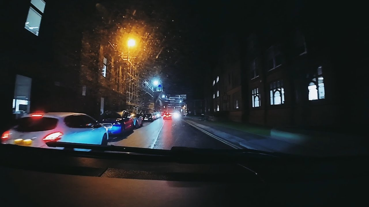 Newcastle city centre drive through, enjoy