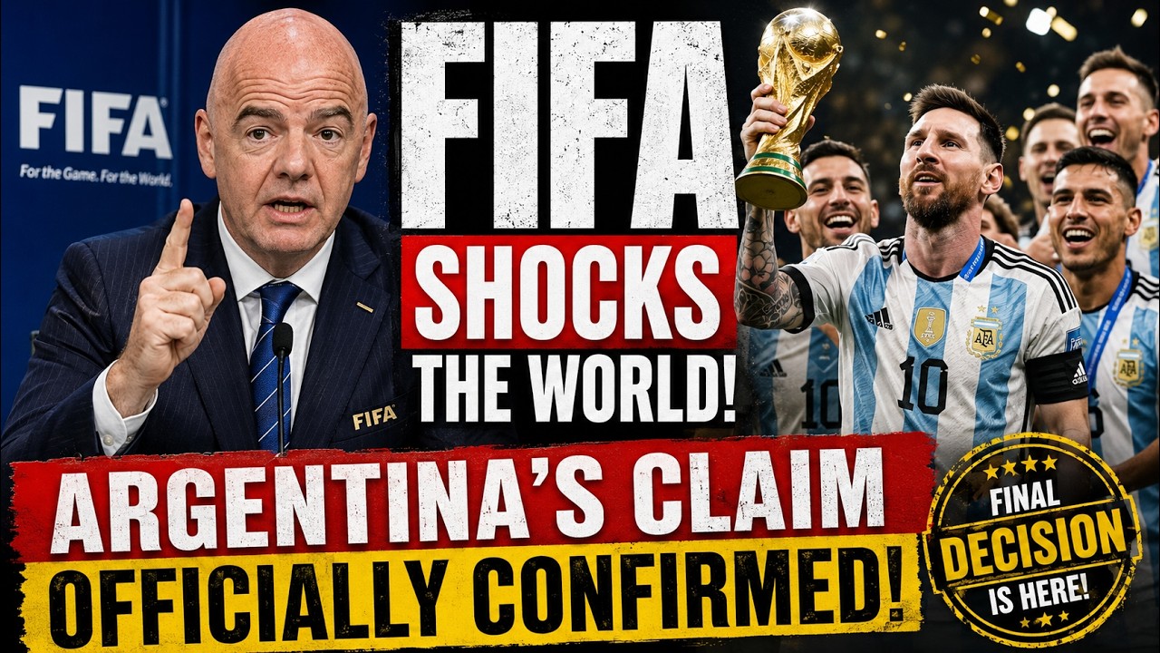 FIFA SHOCKS THE WORLD: Argentina's Claim OFFICIALLY Confirmed? The Final Decision Explained