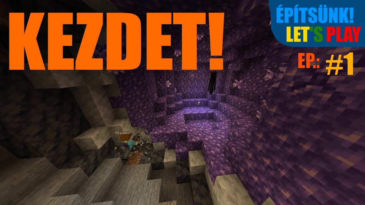 Felfedez&eacute;s & honfoglal&aacute;s! | &Eacute;P&Iacute;TS&Uuml;NK! Let's play #01| Minecraft