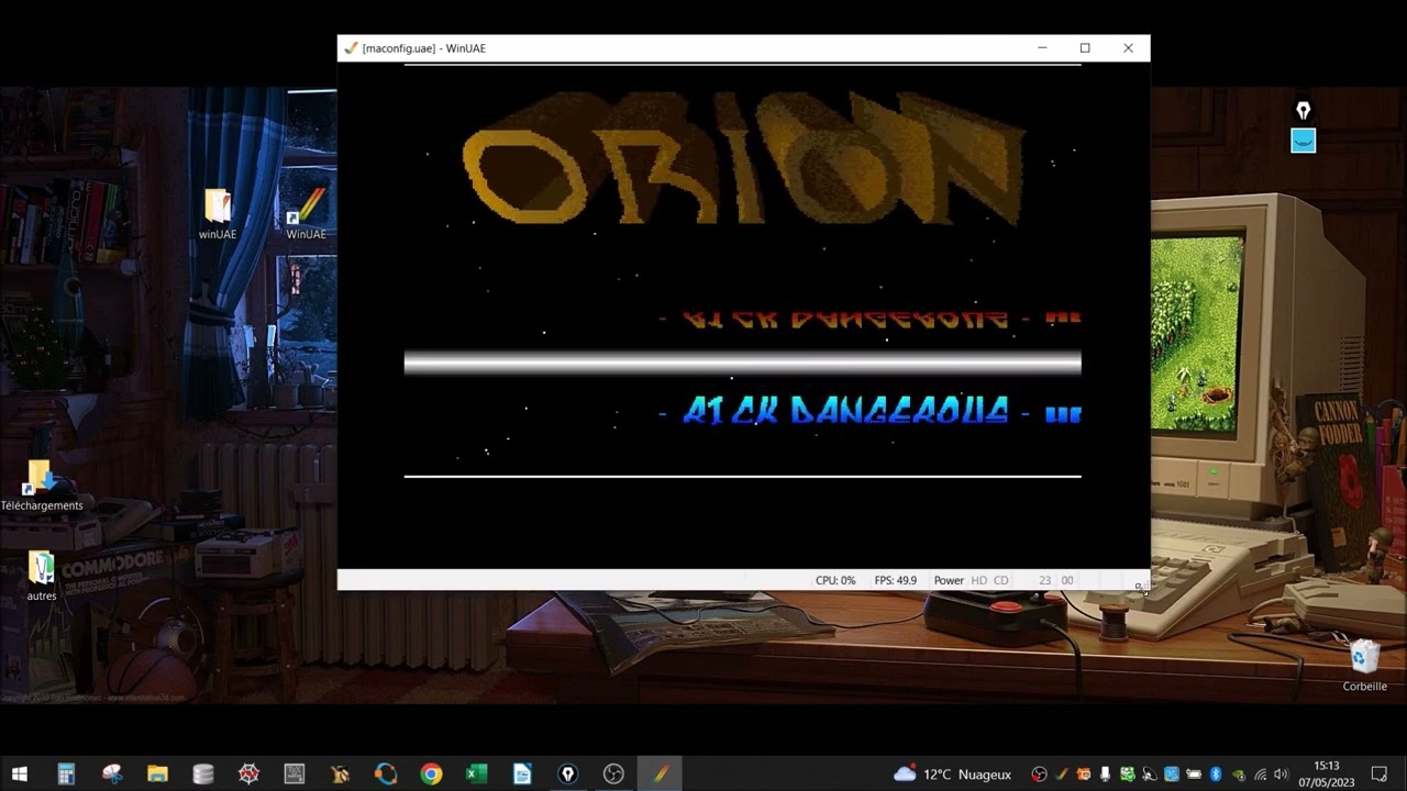 tutos assembleur amiga 1bis (old version)  - installation de winUAE (Subs FR & ENG)