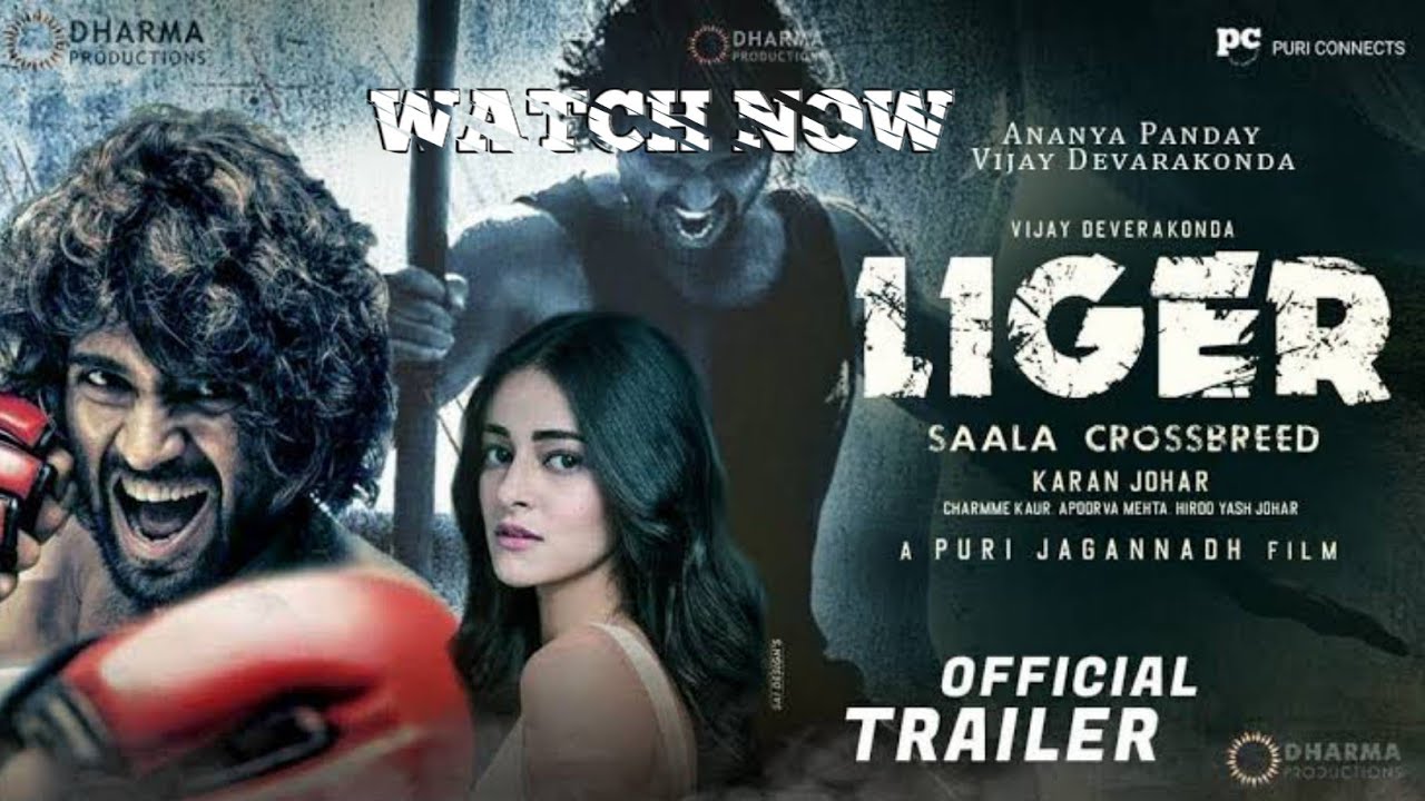 Liger | Official Trailer | Vijay Deverakonda | Ananya Pandey, karan johar| Puri Jagannadh| Movie