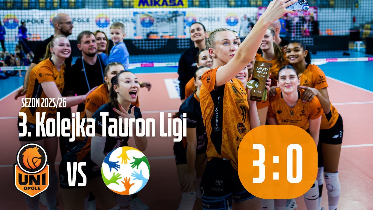 3. Kolejka Tauron Ligi 25/26 - UNI Opole vs. Eco HARPOON LOS Nowy Dwór Mazowiecki - 23.10.25