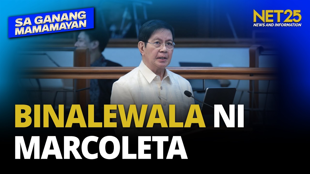 Personal na atake ni Lacson, binalewala ni Marcoleta