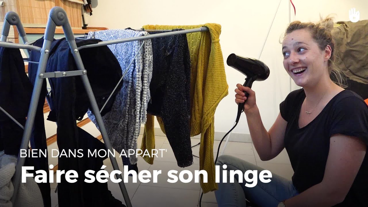 Faire sécher mon linge | Bien dans mon appart'