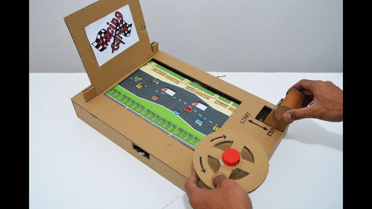 WOW!GAME BALAPAN MOBIL (CAR RACING) UNIK DARI KARDUS