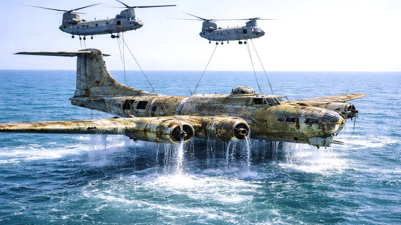 Salvaging & Restoring a B-17 Flying Fortress from the Ocean