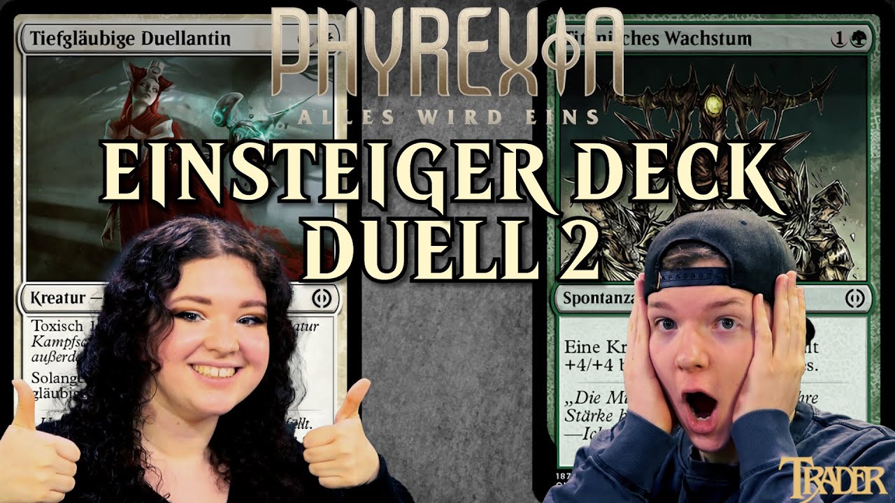 MTG Phyrexia all will be one Einsteiger Deck Duell 2 | Magic the Gathering deutsch | Trader 2023