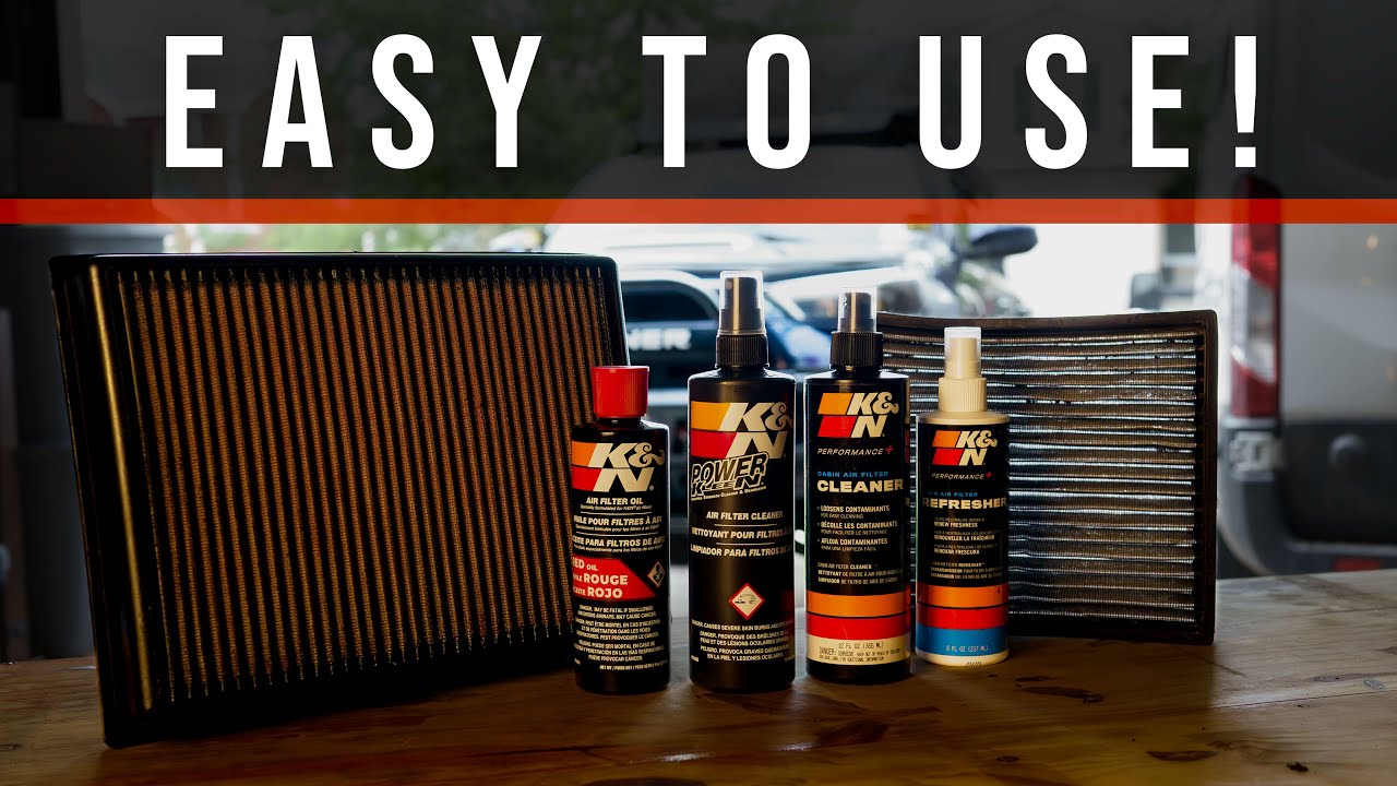 How to Clean K&N Engine and Cabin Air Filter for 5th Gen 4runner