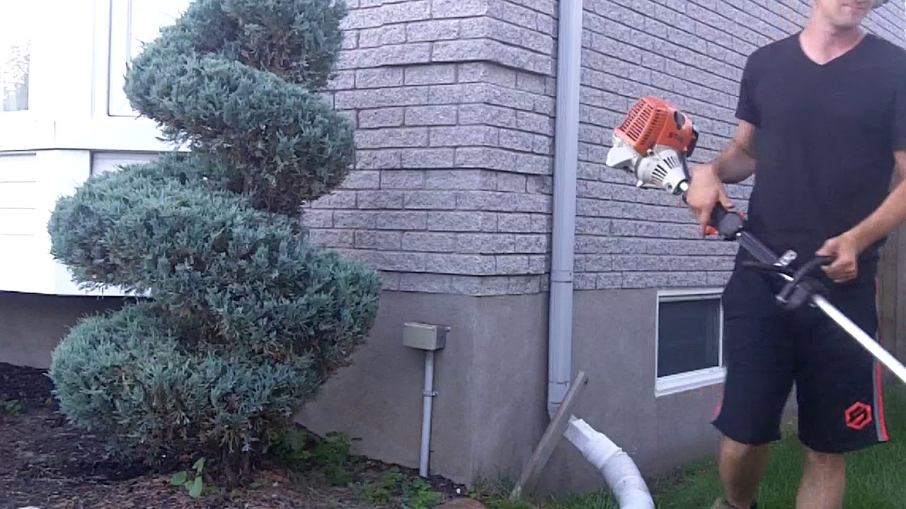 1989 Toro 20746C, Stihl FS 90R and BR 550 In Action