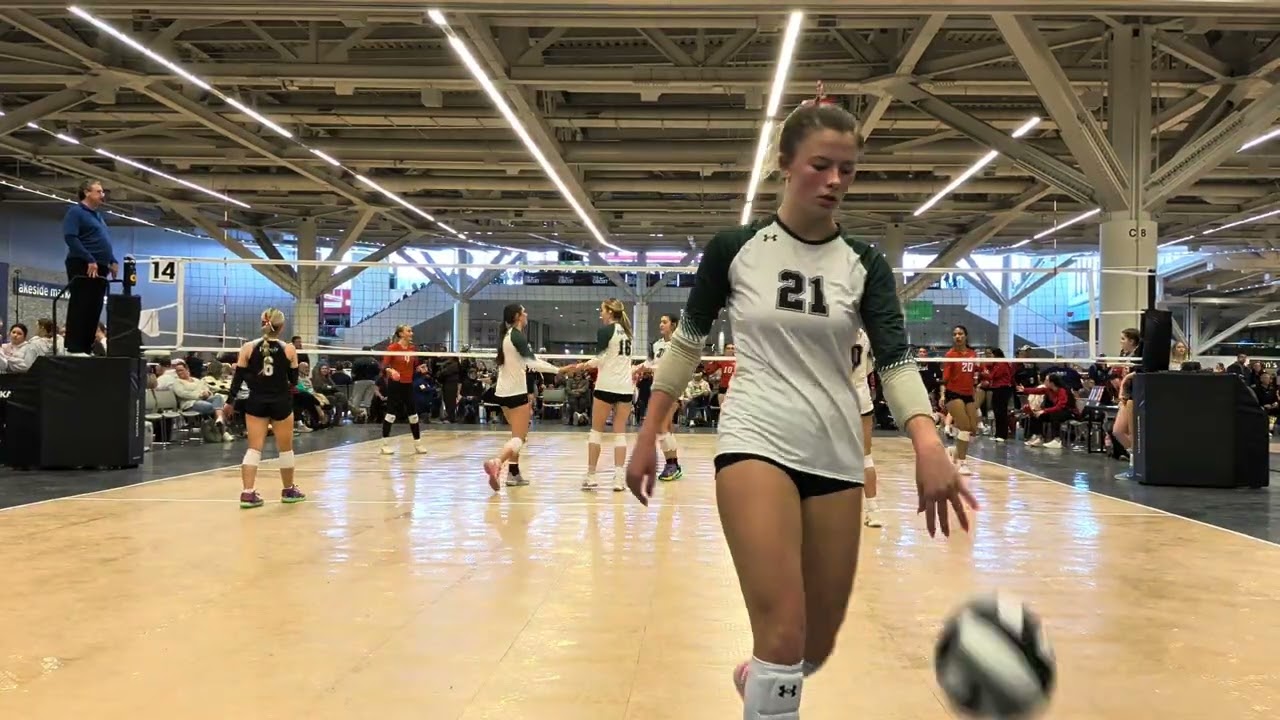 2026-02-14 Club Volleyball - Infinity 17 Green vs. Renaissance 17 Black - Set 3