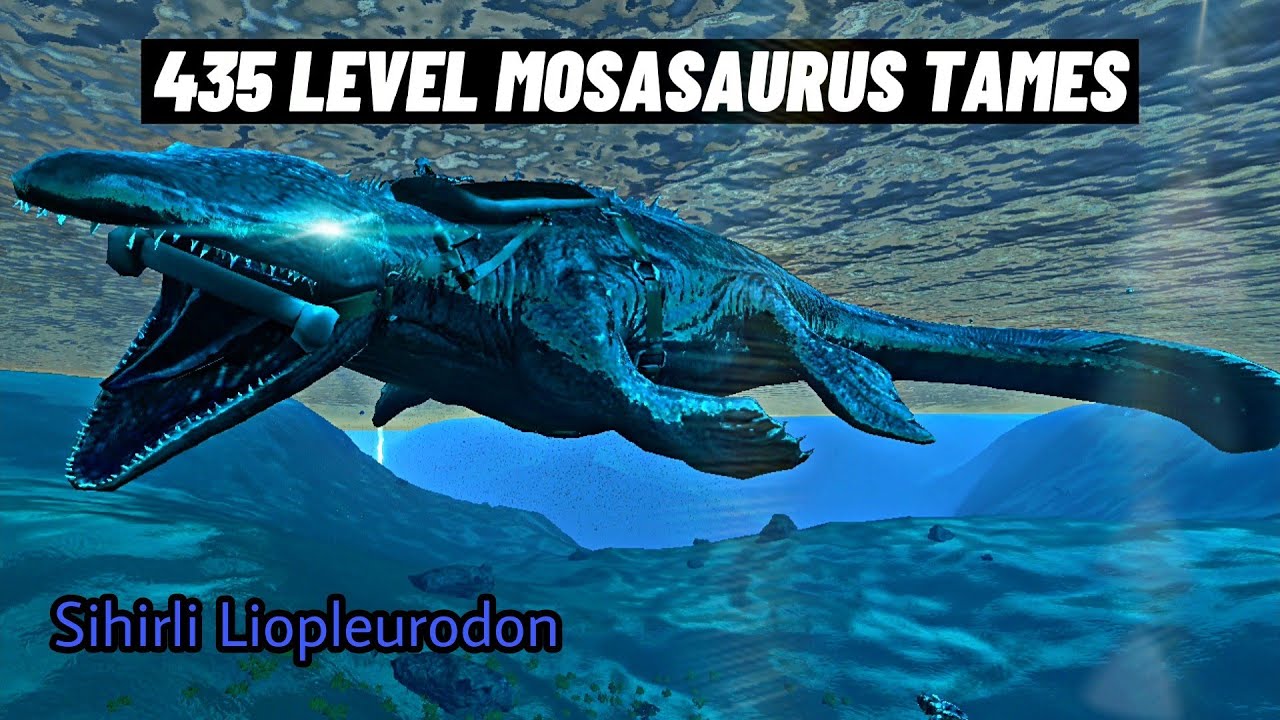 Ark Mobile Türkçe | (435 SEVİYE MOSASAURUS EVCİLLEŞTİRME!!!) Bölüm - 34 Acımasız/Brutal