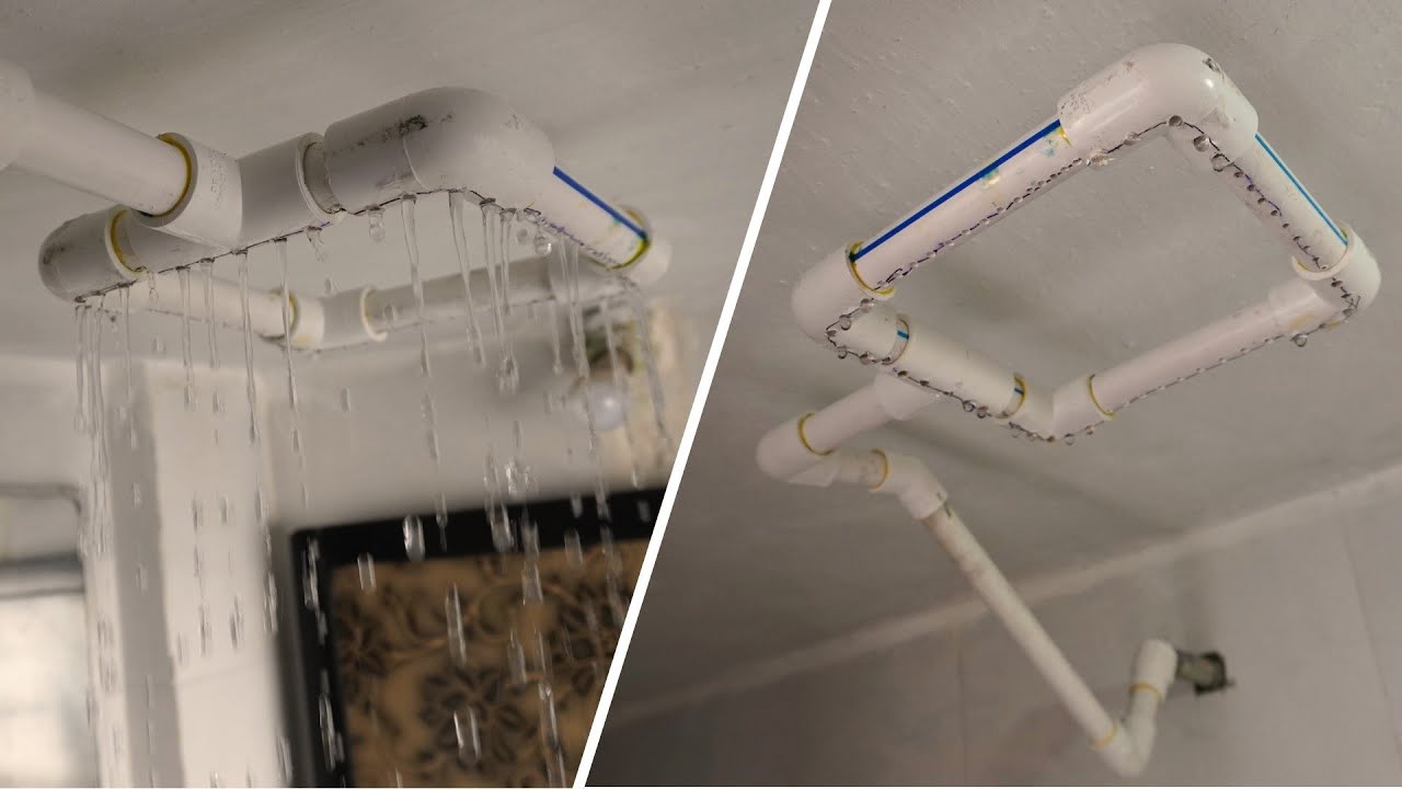 how to make a Rain shower at home using PVC pipe | DIY Rain shower make at home using PVC pipe |