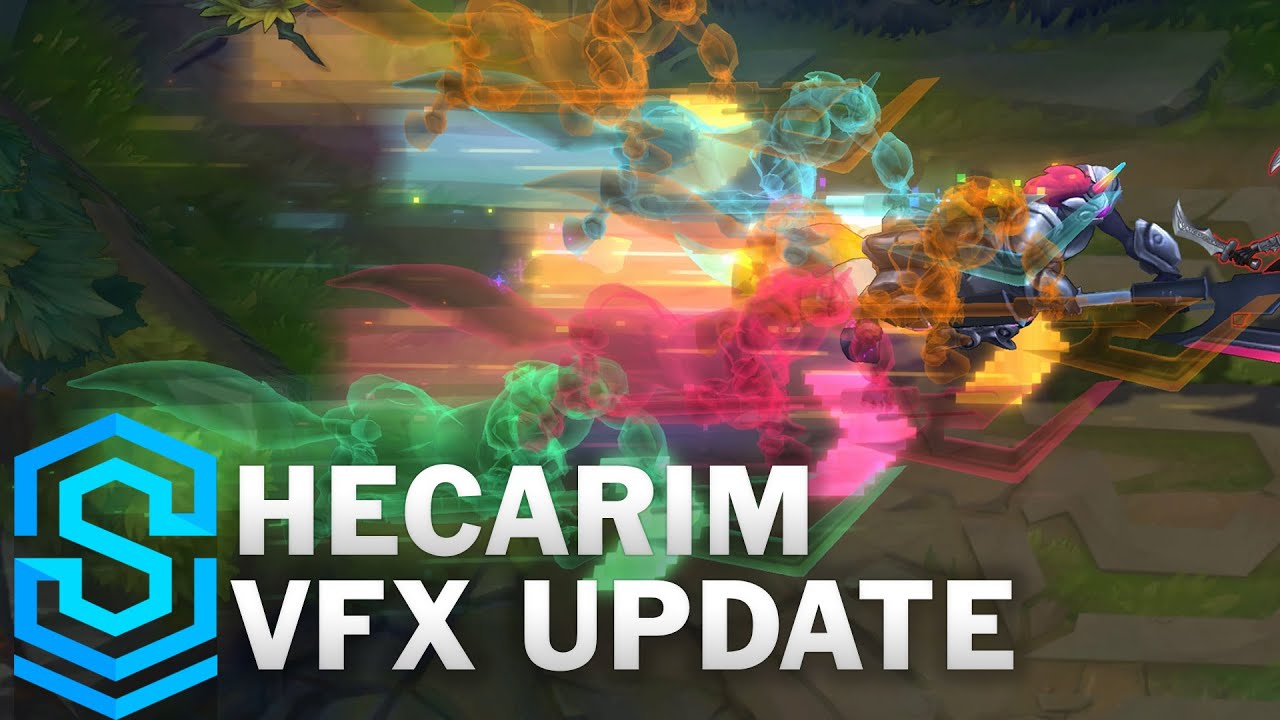 Hecarim Visual Effect Update Comparison - All Skins | League Of Legends