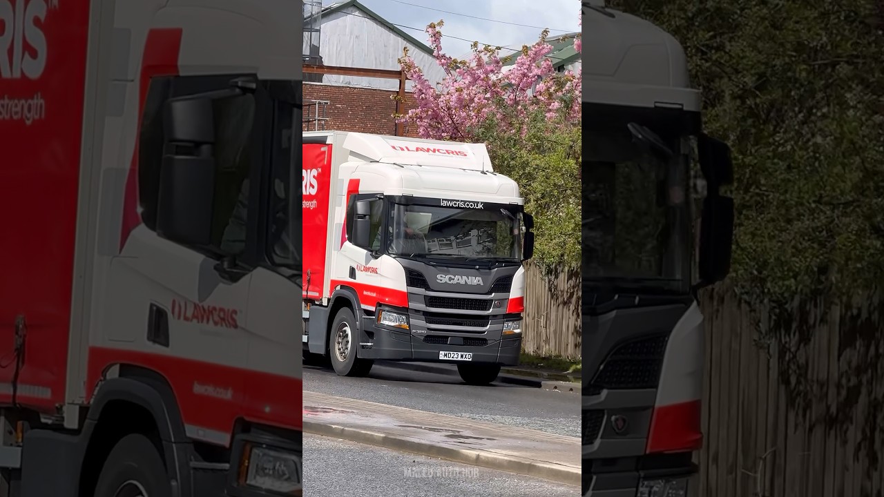 Scania P320 Euro 6 6x2 Rear Lift & Steer Rigid Truck UK #Scania Trucks UK #scaniatrucks #shorts