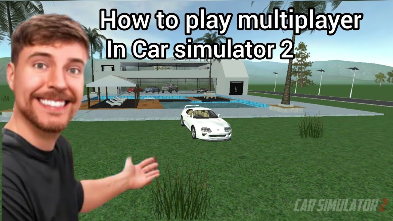 How to play multiplayer in car simulator 2 Game #totalgaming