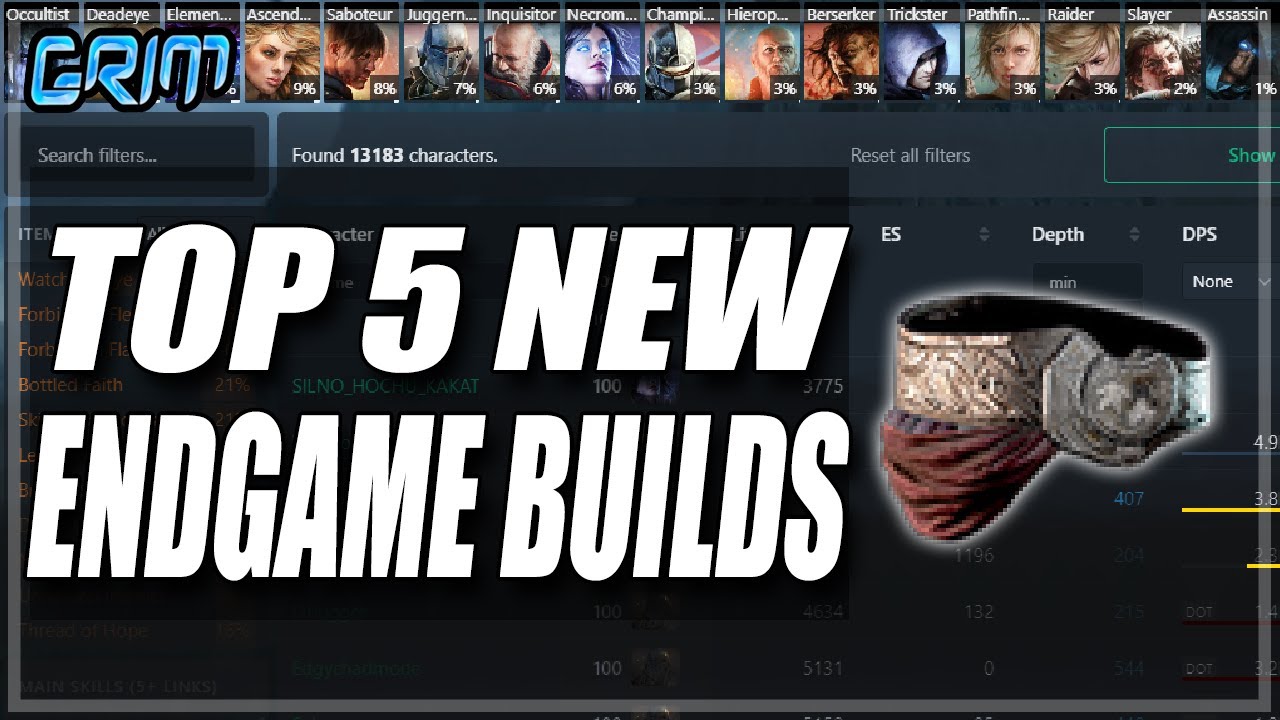The Top 5 NEW FRESH ENDGAME Builds Of PoE 3.20 | Path of Exile Forbidden Sanctum