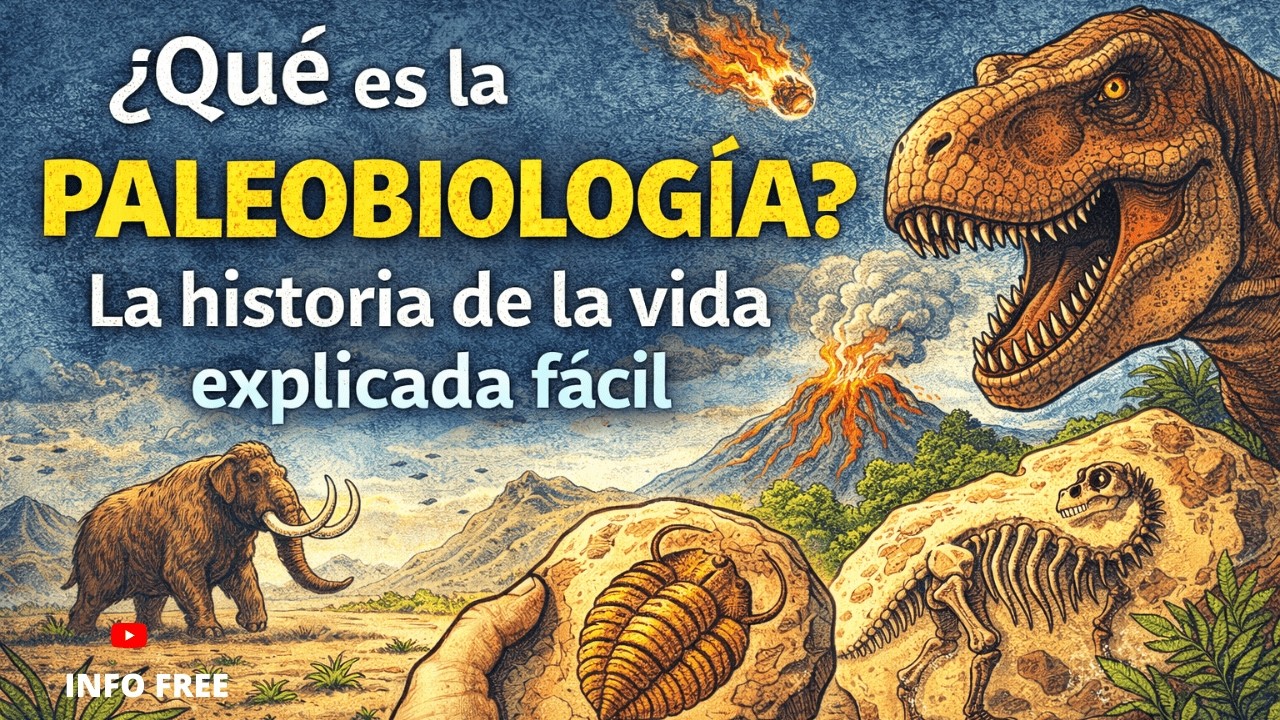 ¿Qué es la paleobiología? La historia de la vida explicada fácil