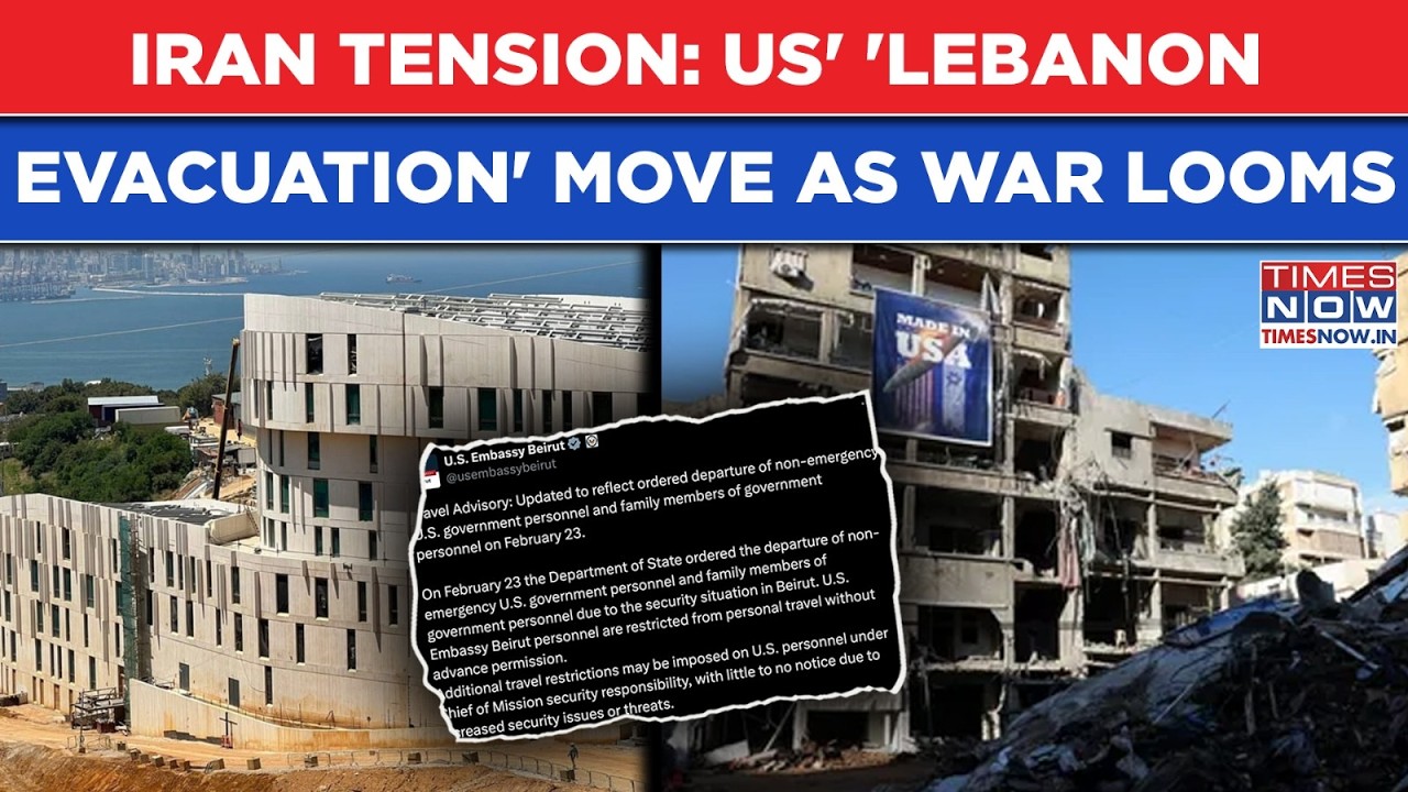 Iran Tensions: US' Crucial 'Lebanon Evacuation' Move Confirms Trump's Attack Amid Military Buildup?