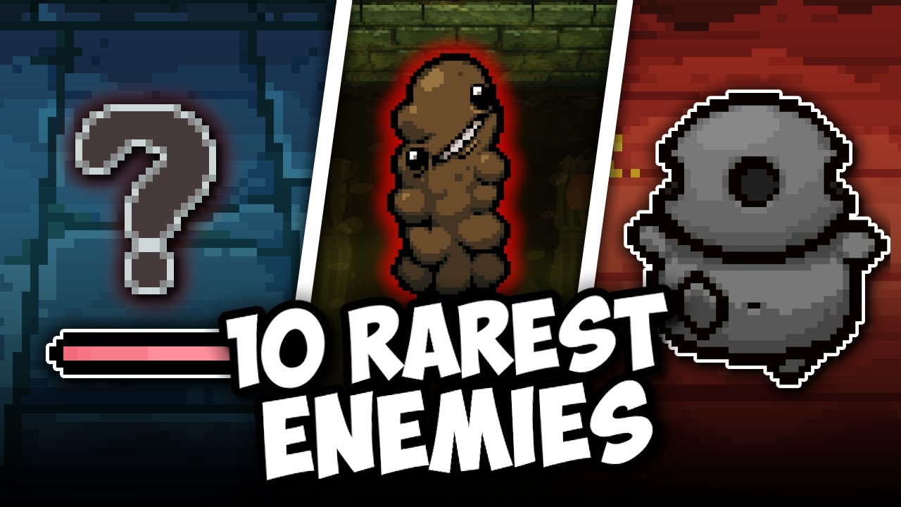 10 РЕДКИХ ВРАГОВ, О КОТОРЫХ ВЫ НЕ ЗНАЛИ В TBOI! [ФАКТЫ О TBOI]