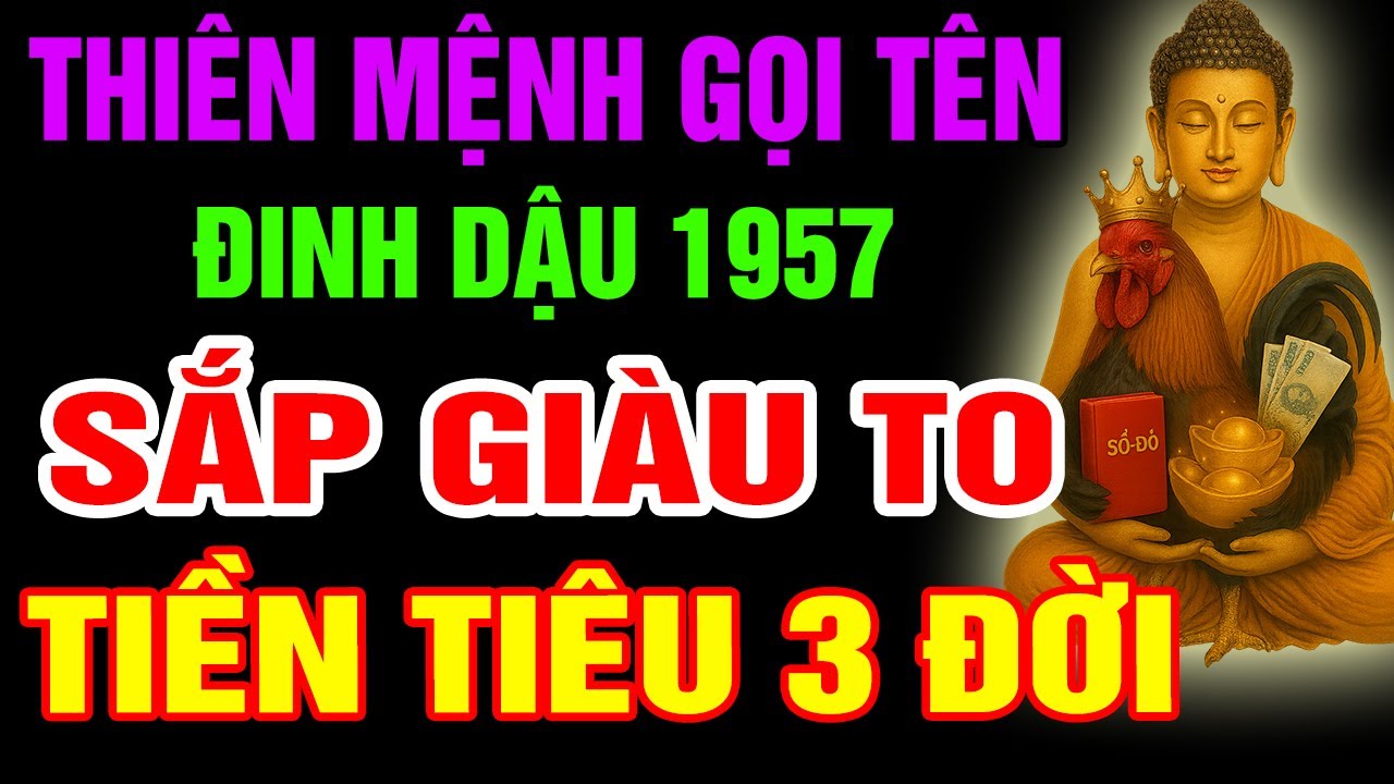 Thiên Mệnh Gọi Tên, Đinh Dậu 1957 Sắp Đổi Đời Giàu To, Phước Báu Tài Lộc Tự Đến Nếu Có Dấu Hiệu Này