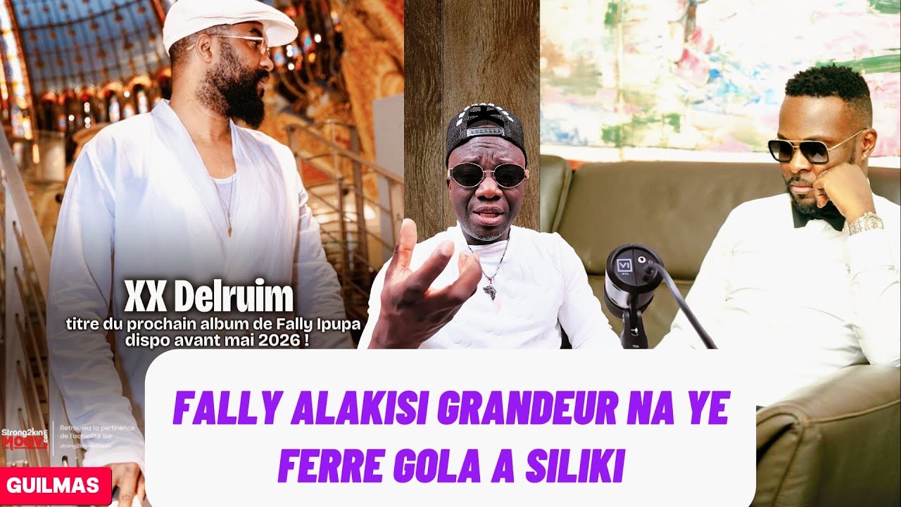 SORTIE MEDIATIQUE YA FALLY IPUPA ELOBISI BA GOLOIS KOLEKA ACCOR ARENA