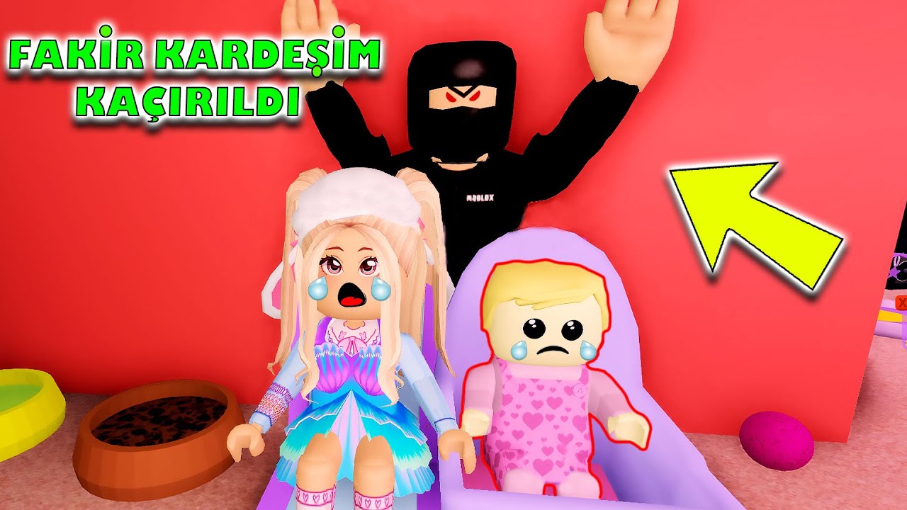 👶🏼 FAKİR KARDEŞİM KAÇIRILDI ! 😭 [ HİKAYE ] | ROBLOX BEBEKLER TEK BAŞINA 💖