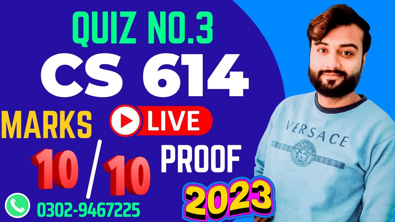 CS614 (DATA WAREHOUSING) Quiz No.3 | Live Attempt Solution | Get Full Marks