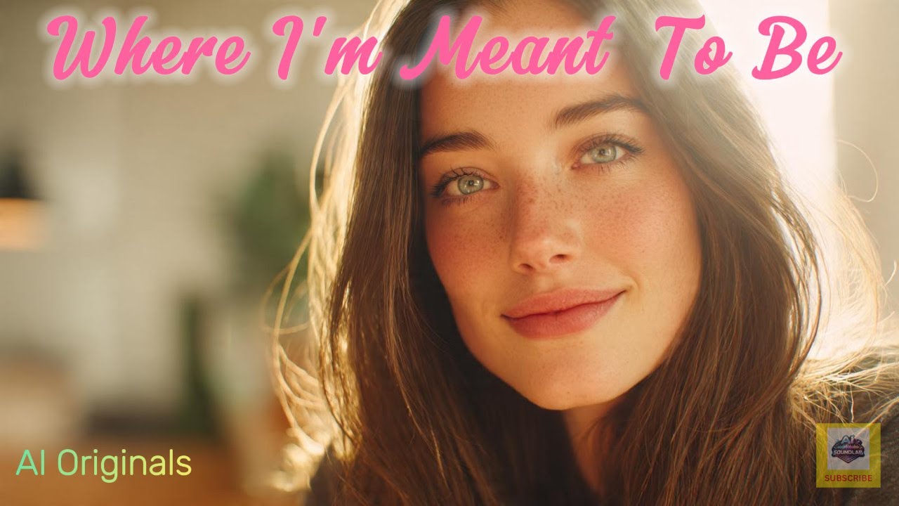 Where I Am Meant To Be | Upbeat Feel-Good Pop Song About Love & Confidence