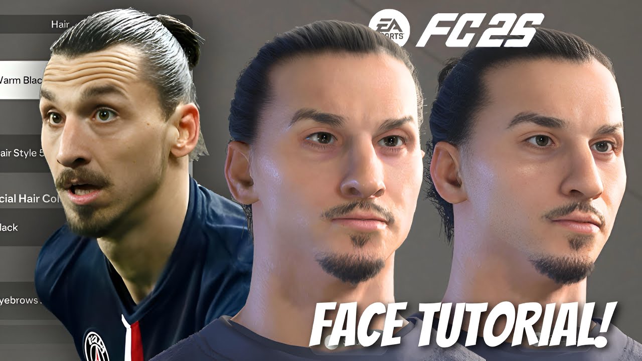 How to create ZLATAN IBRAHIMOVIC in EA FC25