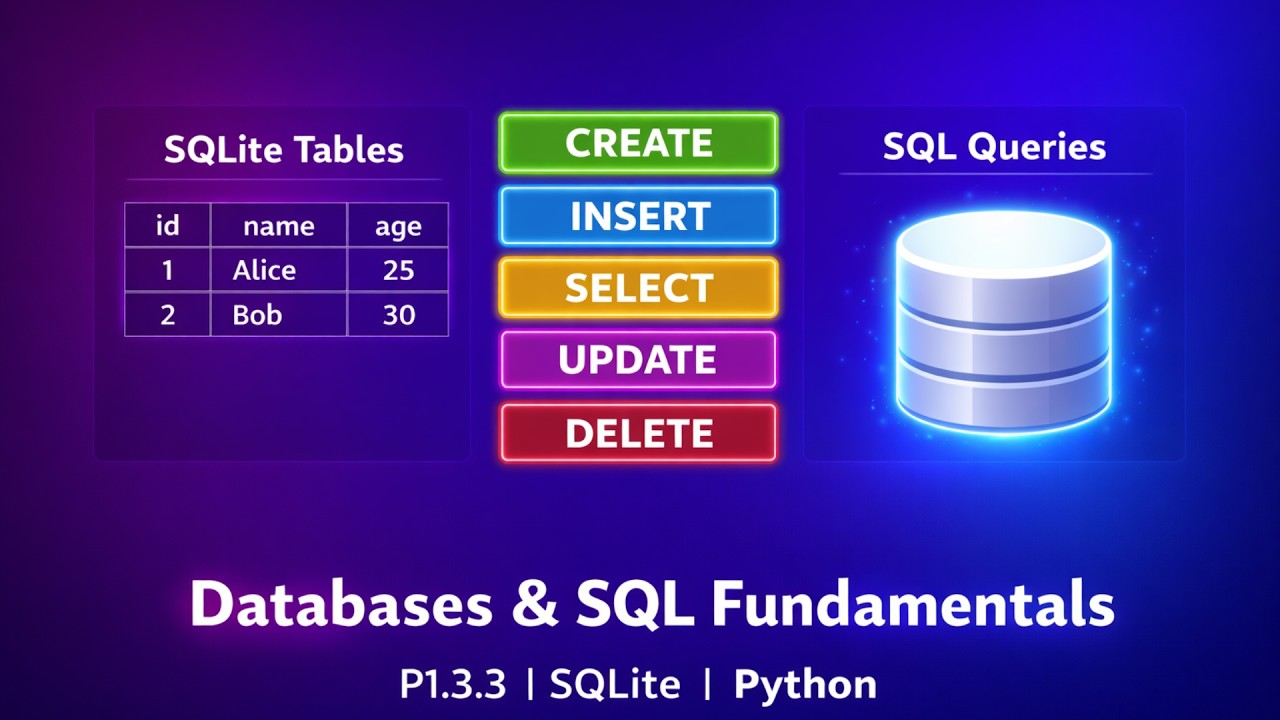 P1.3.3 Основы баз данных с использованием SQLite