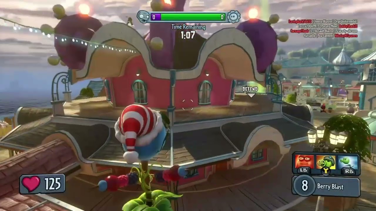 Plants Vs zombies garden Warefare 1 garden and graveyard  (26)