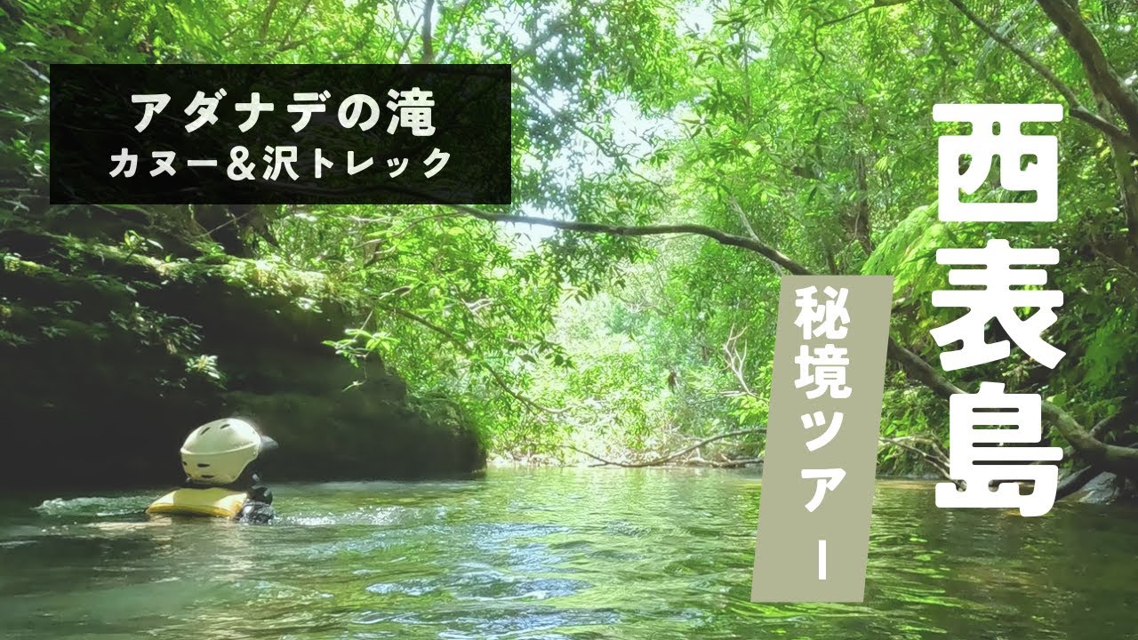 【西表島】アダナデの滝🏝️カヌーと自然をたっぷり堪能！【トレッキングツアー】