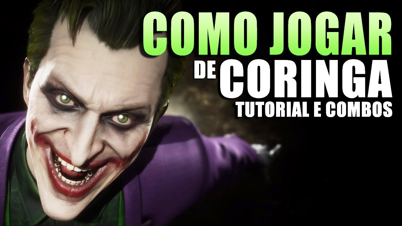 Como aprender a jogar com o Joker Coringa MK11 TUTORIAL DICAS e COMBOS